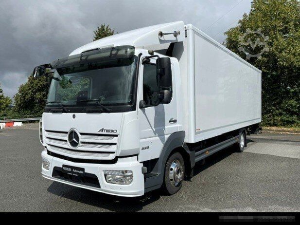 Box van MERCEDES-BENZ Atego 823 L Koffer 7,30m* LBW 1to*Klima*Alu*TOP