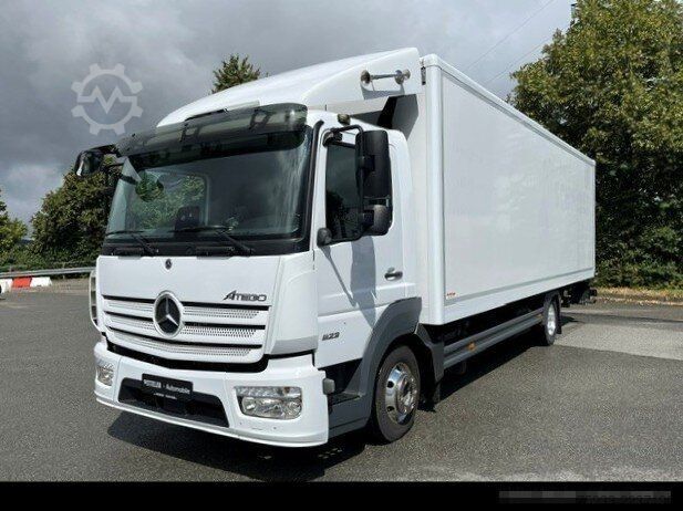 Customized van MERCEDES-BENZ Atego 823 L Koffer 7,30m* LBW 1to*Klima*Alu*TOP