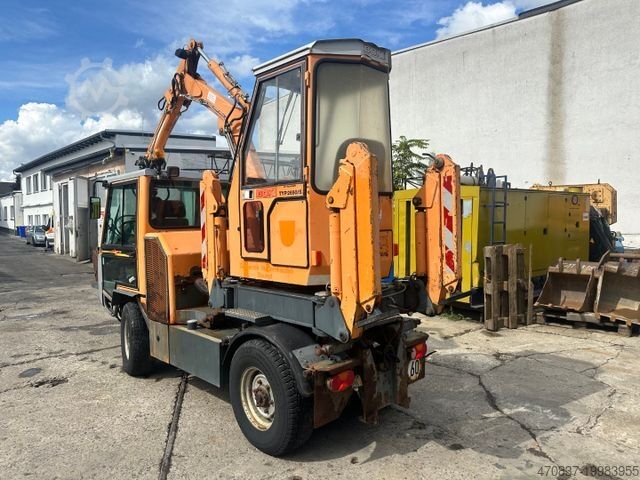 Μίνι εκσκαφέας Kiefer Boki HY 1251 / 4x4x4 / Friedhofsbagger