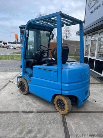Toyota FBMF25 carretilla elevadora eléctrica triplex Toyota FBMF25 triplex electrische heftruck