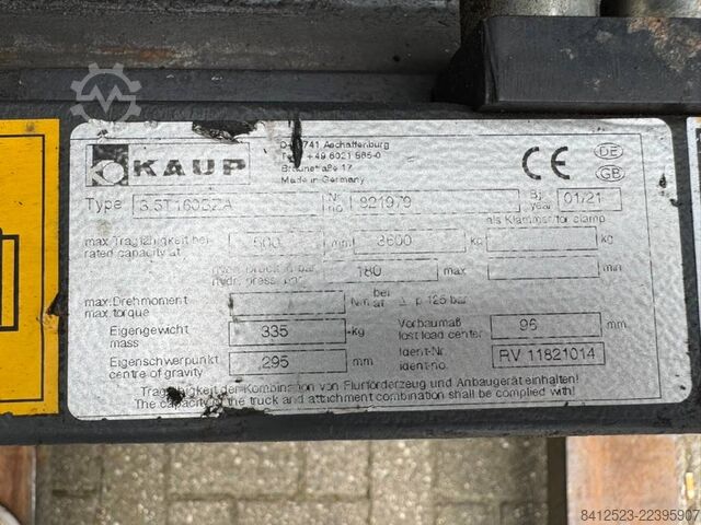 Empilhador Linde E 35 L Container