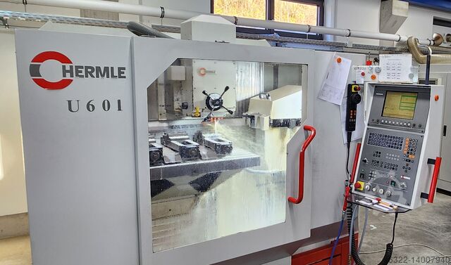 3-teljeline CNC-töötluskeskus Hermle U 630 T