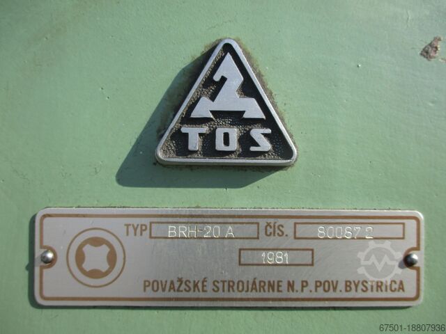 Plošná brúska Plošné brúsenie TOS BRH 20 A (3140)