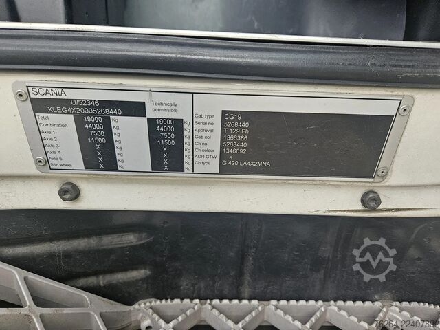  Scania G420 MANUEEL