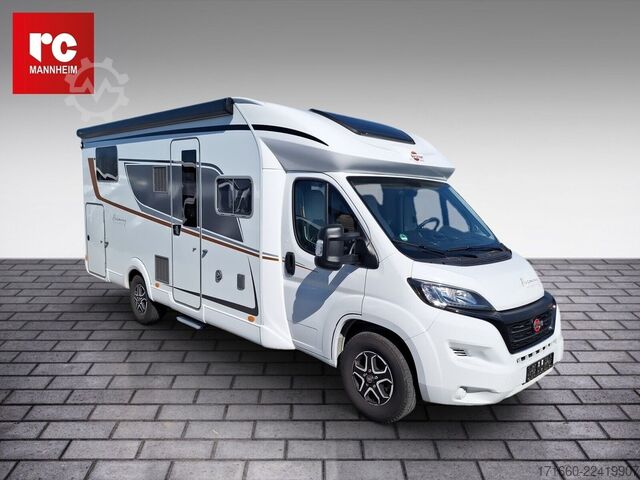 Pusiau integruotas kemperis BÜRSTNER Lyseo TD Harmony Line 727 G Hubstützen*Luftfeder