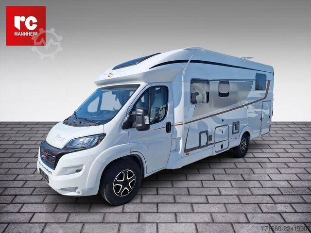 Pusiau integruotas kemperis BÜRSTNER Lyseo TD Harmony Line 727 G Hubstützen*Luftfeder