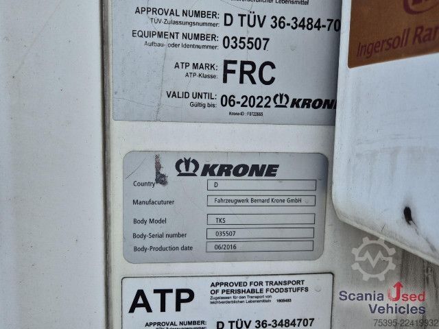 Poluprikolica hladnjača Krone KühlTK SLXe 400