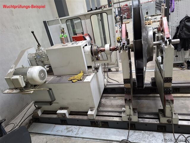Machine à équilibrer horizontale pour rotors HOFMANN UHK 26