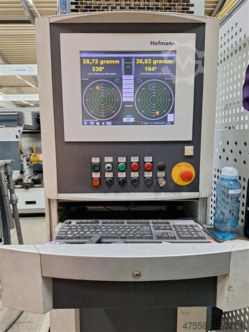 Machine à équilibrer horizontale pour rotors HOFMANN UHK 26