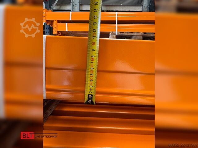 Smags plaukts 14 lfm Nedcon Palettenregale, H: 350cm Fachlast: 3000 kg, Palettenregal, Regal