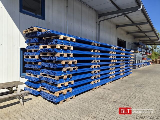 Tugevad riiulitega kaubaaluste riiulid 14 lfm STOW Palettenregale, H: 690cm Fachlast: 2250 kg, PNB0472, Regale