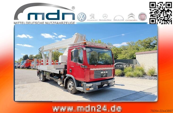 Tovornjaška dvižna delovna ploščad MAN TGM 8.180 Hubsteiger WUMAG WT300 30m