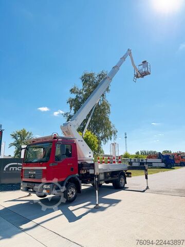 Tovornjaška dvižna delovna ploščad MAN TGM 8.180 Hubsteiger WUMAG WT300 30m