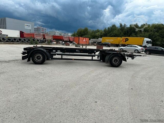 Výmenový podvozkový príves KÖGEL AW18-19.5 BDF SAF Container Anhänger