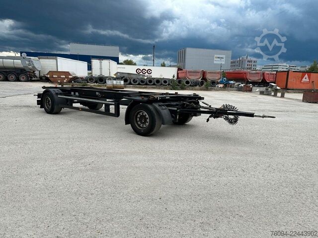 Výmenový podvozkový príves KÖGEL AW18-19.5 BDF SAF Container Anhänger