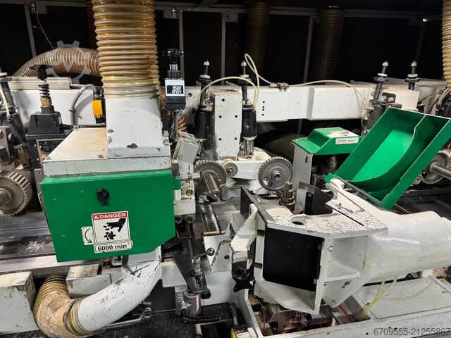 Linie de producție parchet WEINIG PowerMat 2400+ ProfiPress T 5500 HF