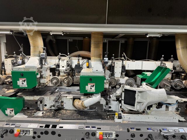 Linie de producție parchet WEINIG PowerMat 2400+ ProfiPress T 5500 HF