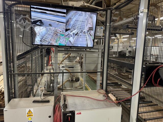 Linie de producție parchet WEINIG PowerMat 2400+ ProfiPress T 5500 HF