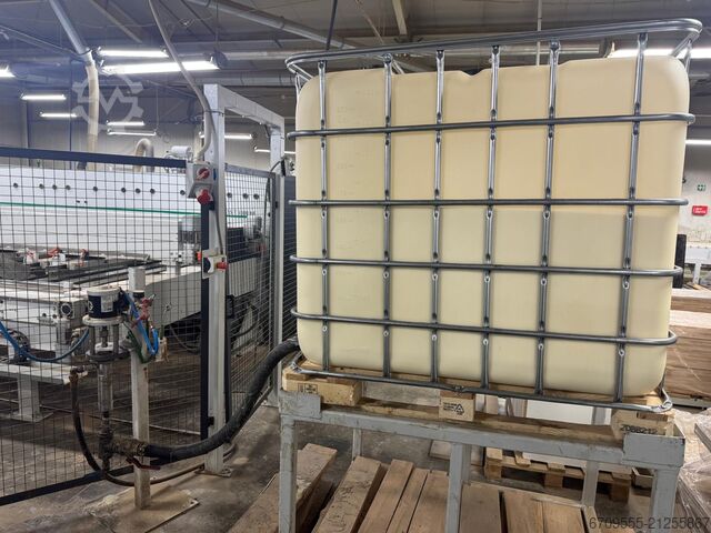 Linie de producție parchet WEINIG PowerMat 2400+ ProfiPress T 5500 HF
