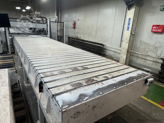 Linie de producție parchet WEINIG PowerMat 2400+ ProfiPress T 5500 HF