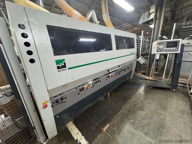 Linie de producție parchet WEINIG PowerMat 2400+ ProfiPress T 5500 HF