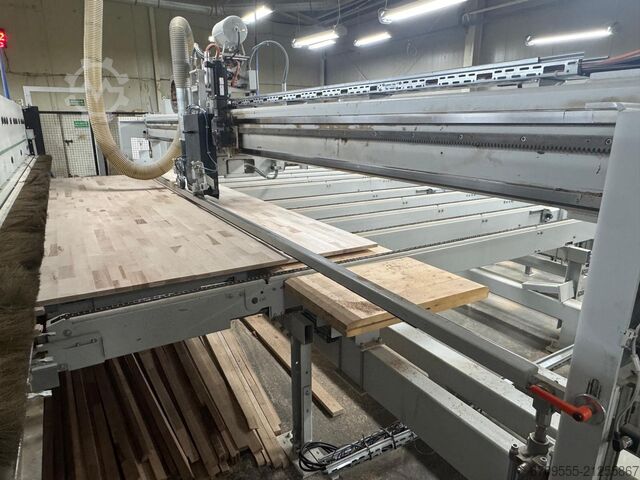 Linie de producție parchet WEINIG PowerMat 2400+ ProfiPress T 5500 HF