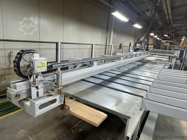 Linie de producție parchet WEINIG PowerMat 2400+ ProfiPress T 5500 HF