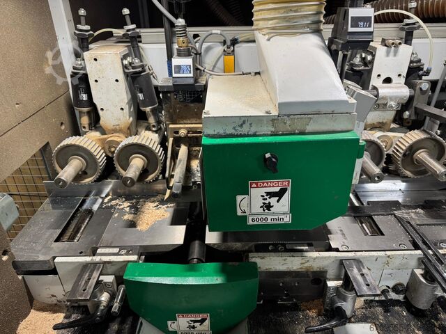 Linie de producție parchet WEINIG PowerMat 2400+ ProfiPress T 5500 HF