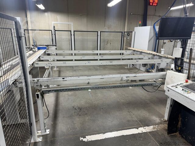 Linie de producție parchet WEINIG PowerMat 2400+ ProfiPress T 5500 HF