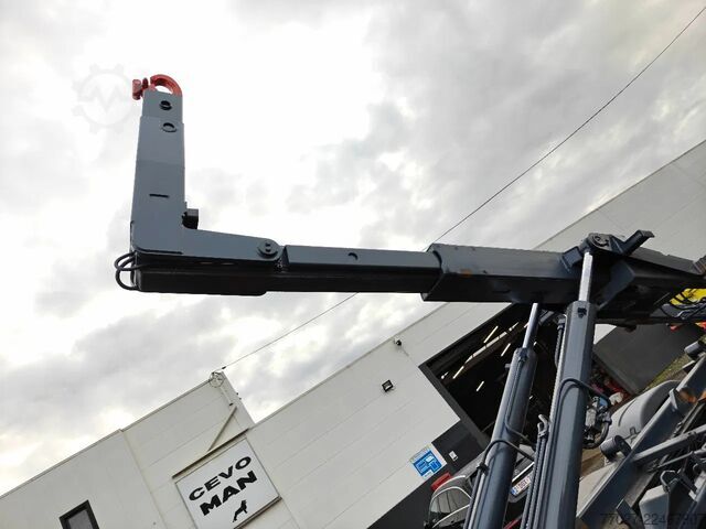 Sistem lengan pengait MAN TGX 26.400 Container Hyvalift Crane HIAB 144