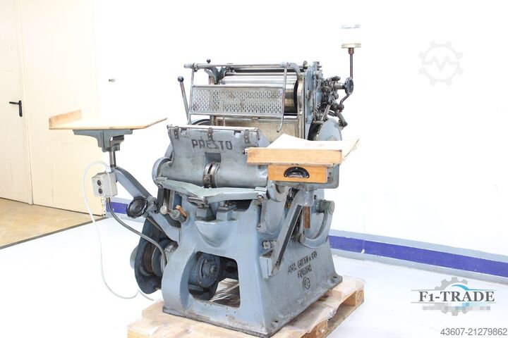 Automatic Platen Die Cutter Joh. Cietz PRESTO