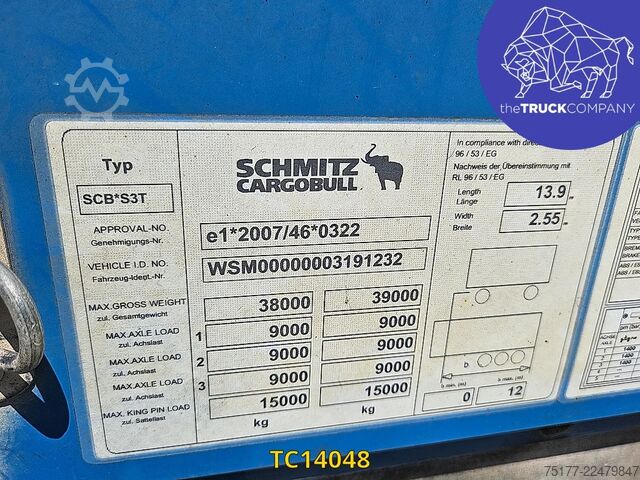 Schiebeplanen Schmitz Cargobull PLSC