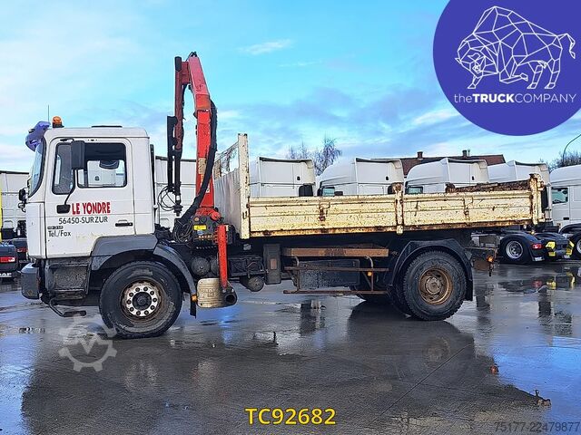 Skraldevogn MAN F 2000 19.314