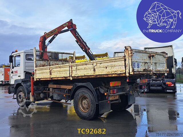 Skraldevogn MAN F 2000 19.314