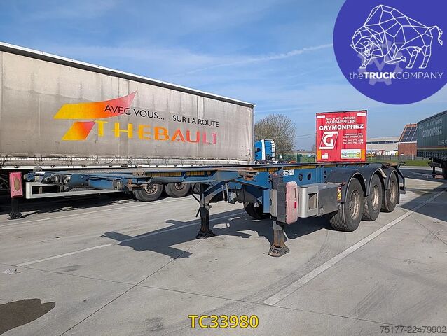 Transport af containere Vanhool 30. ADR