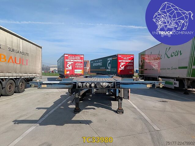 Transport af containere Vanhool 30. ADR