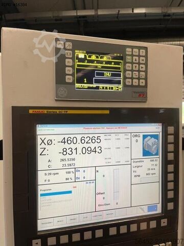 Sívalur slípivél cnc GER CUE 1000 CNC
