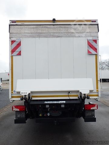 Truk minuman SCANIA P 280 B Getränkeko. 7,3m/Lasi/LBW/2xAHK/Vollluft