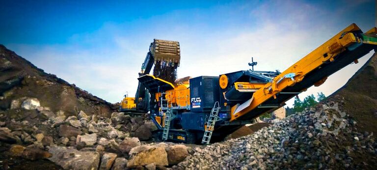 Krossningsutrustning FABO Mobile crushing plant Mobile backenbrecher - brechanlagen
