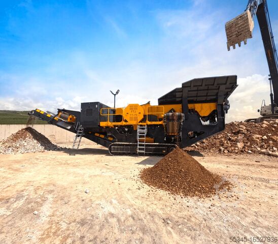Krossningsutrustning FABO Mobile crushing plant Mobile backenbrecher - brechanlagen