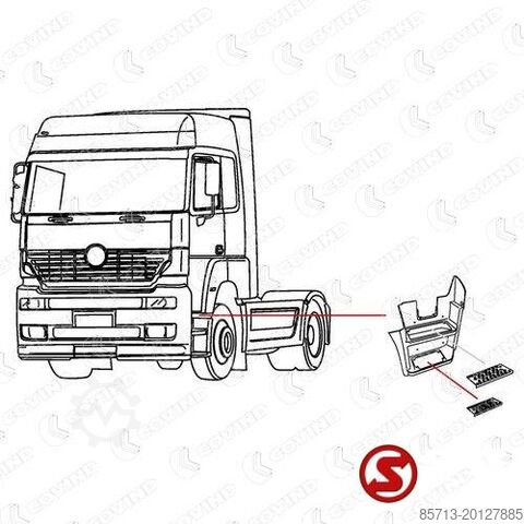Kabinski dio Mercedes Trede axor links rechts