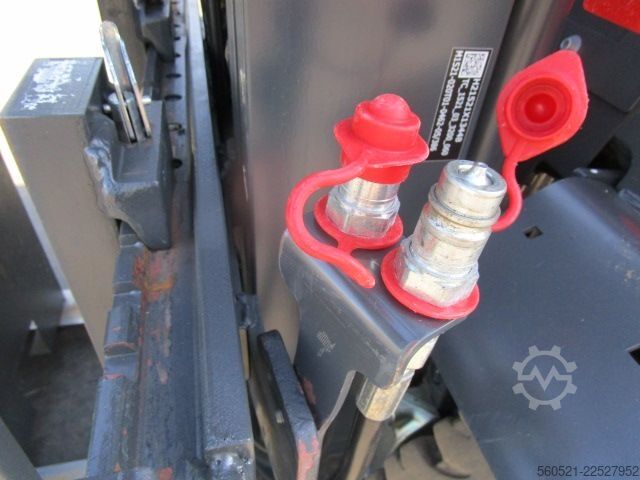 Carretilla eléctrica de 3 ruedas Linde E16H-02 - Triplex 4,6m + Seitenschieber