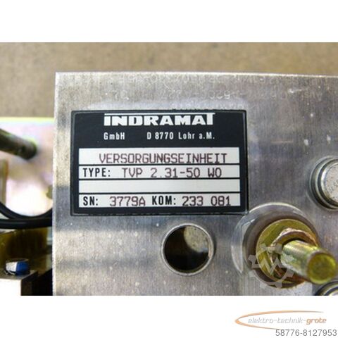 Componente Indramat Indramat TVP 2.31-50 W0 Versorgungseinheit