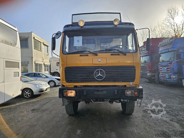 Trijų pusių savivartis sunkvežimis Mercedes-Benz 1719 AK 4x4 V6 Steel/Steel Manuell Dreis