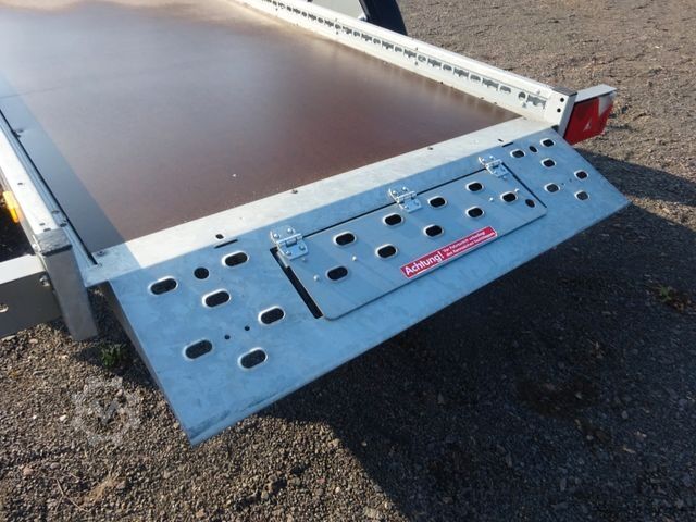 Приколица за автомобил STEMA WOM STS XT O1 7.5-25-13.1 Absenkanhänger 100KMH