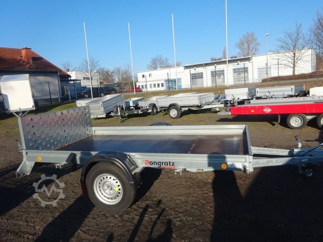 Car carrier trailer PONGRATZ Fahrzeugtransporter L-PAT 300/16 G-K 100KMH 1,5t