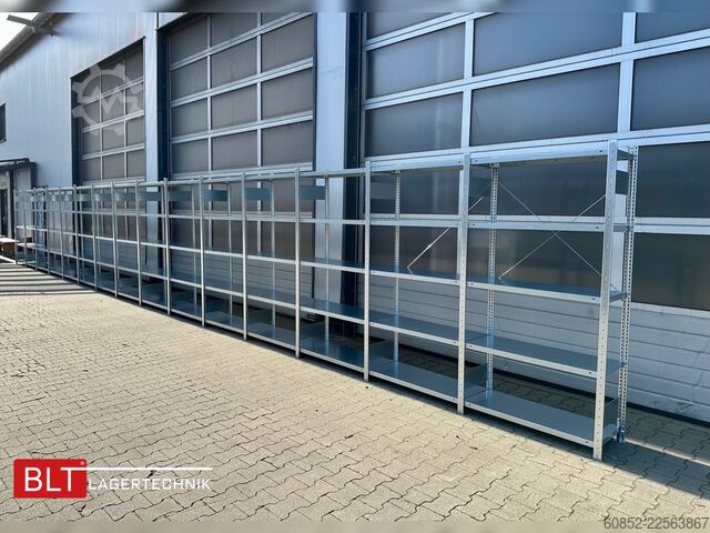 模块化货架 ca. 30,06 lfm. Fachbodenregale META H: 200 cm , T: 40 cm , 150 kg pro Ebene