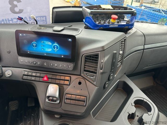 Haakarm vrachtwagen MERCEDES-BENZ Arocs 3243 8x2 / M-Tec HLS 20 Silosteller + Funk