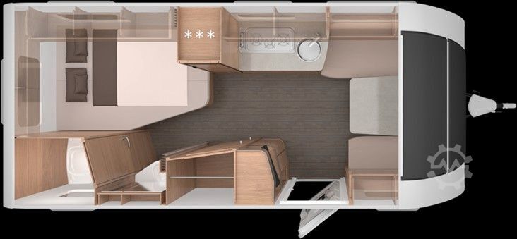 Karavāna KNAUS Südwind 500 UF Black Sel. 27*Wunschkonfiguration