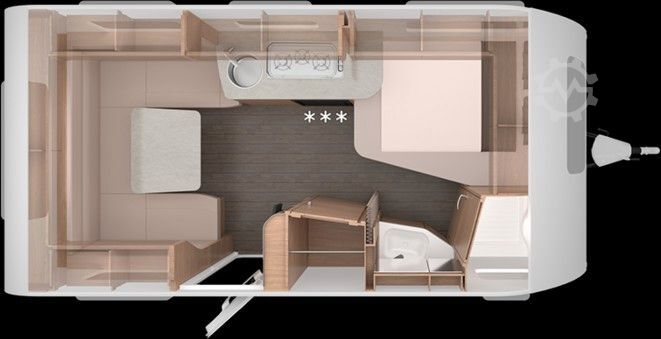 Karavāna KNAUS Südwind 450 FU Black Sel.27 *Wunschkonfiguration